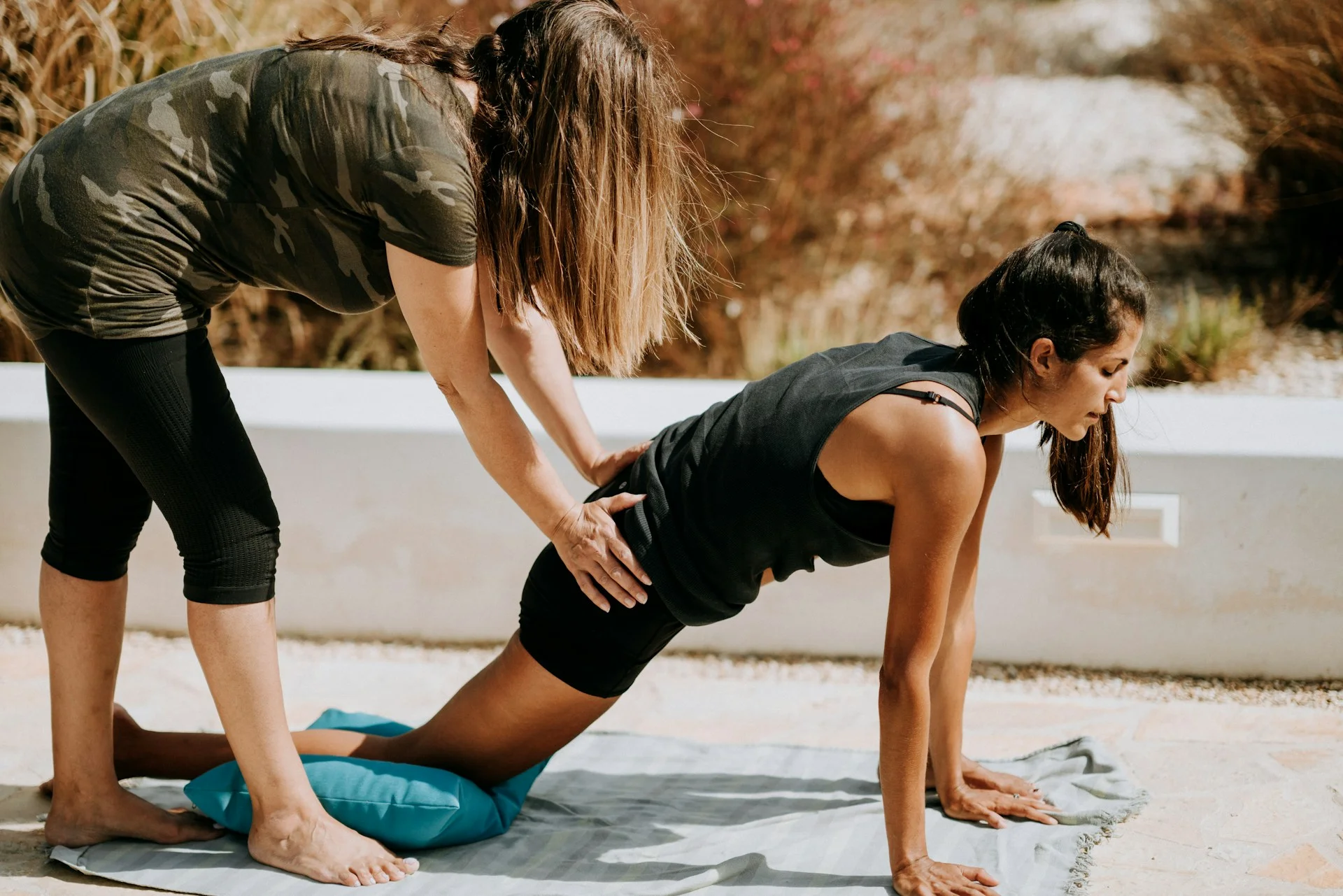 Yoga class